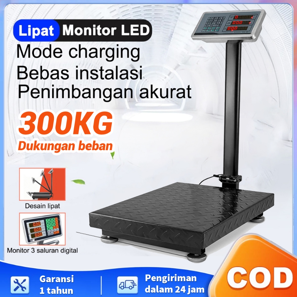 ⭐Garansi 1 tahun⭐E.HOME  Timbangan Duduk Digital Timbangan Barang / Timbangan Lantai / Timbangan Dud