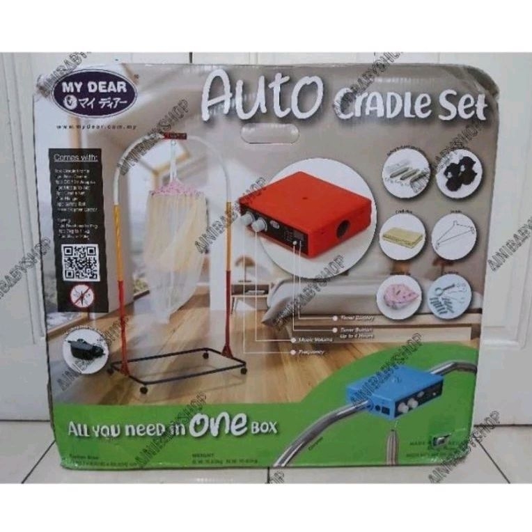Tiang Ayunan My Dear Auto Cradle Set / Ayunan Bayi Include Mesin / Ayunan Bayi