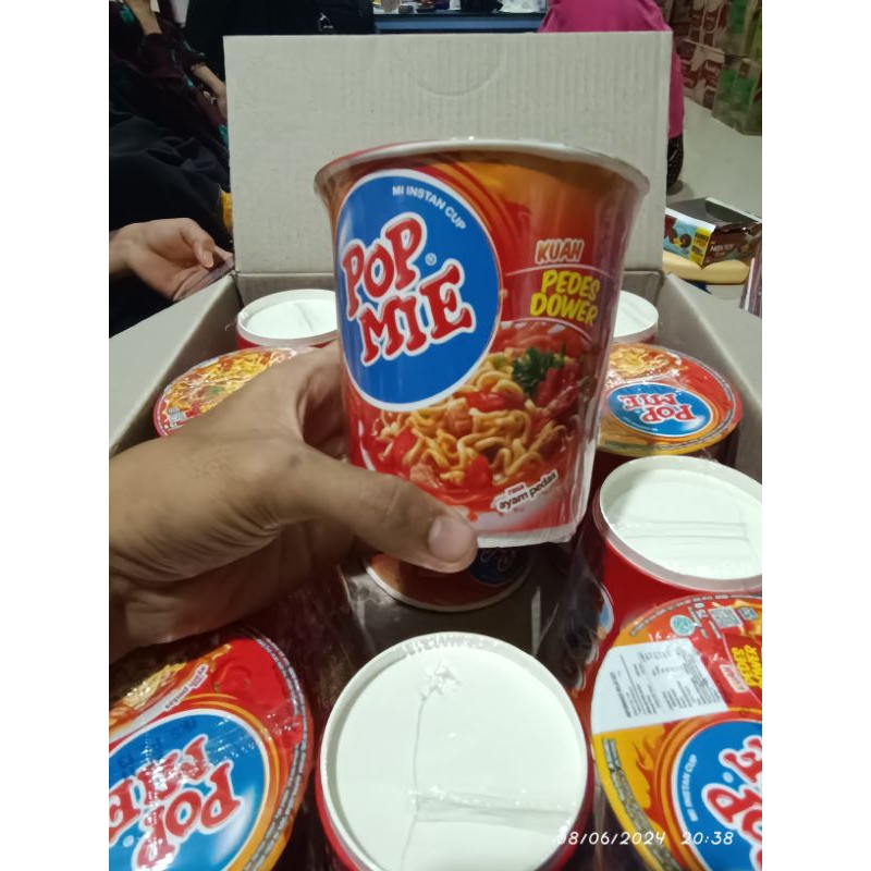 

Pop Mie Pedas Dower -Mi Instan Cup-