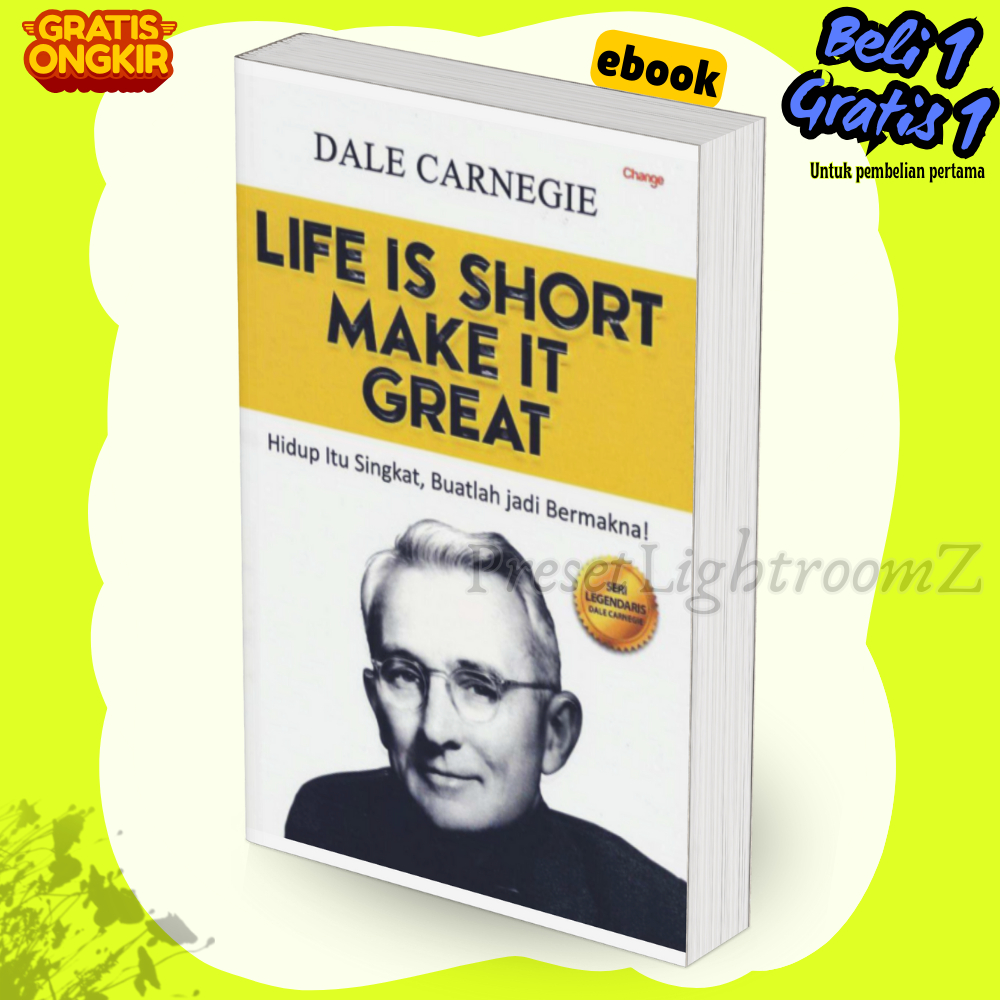 

IND2367 Life Is Short Make It Great-Revisi