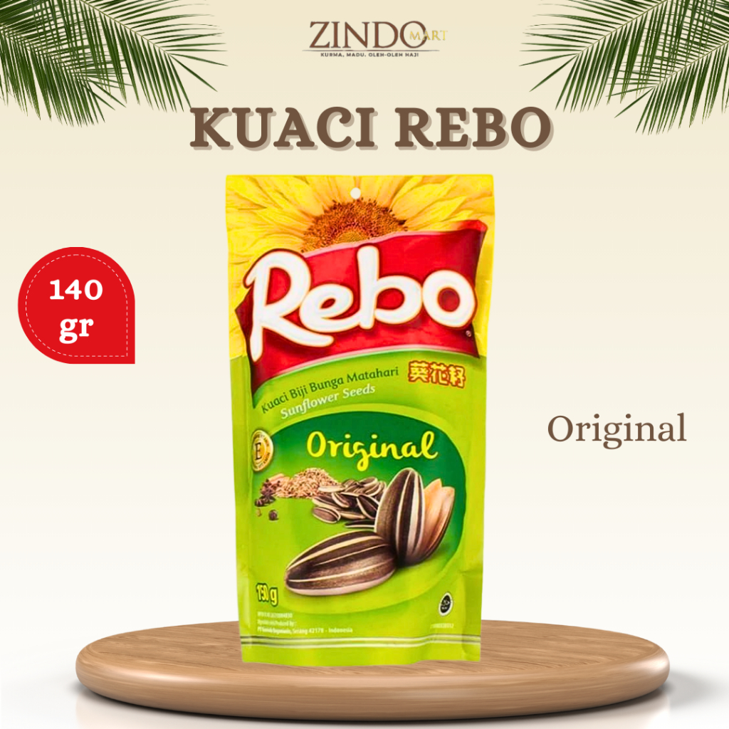 

KUACI REBO 140GR/150GR ORIGINAL BIJI BUNGA MATAHARI, KWACI REBO