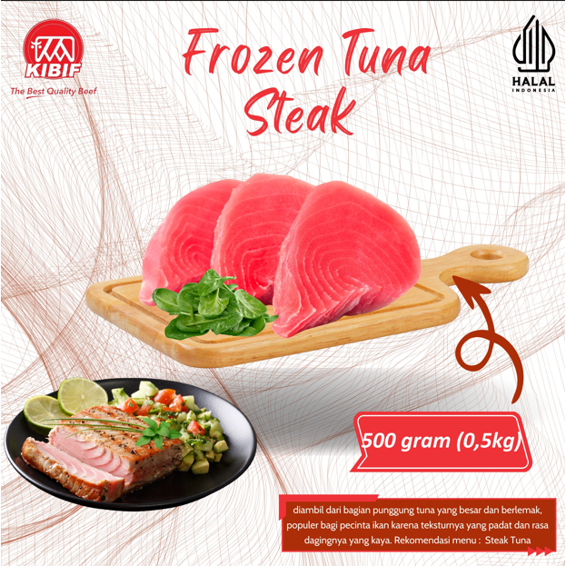 

Frozen Tuna Steak 500gr