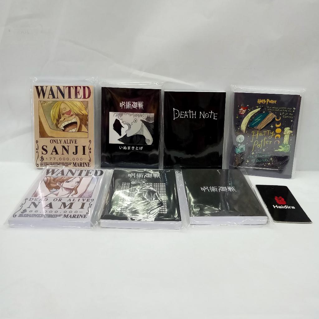 

Pocket Note Anime Beragam Softcover Buku Tulis catatan Notes Agenda Planner Jurnal