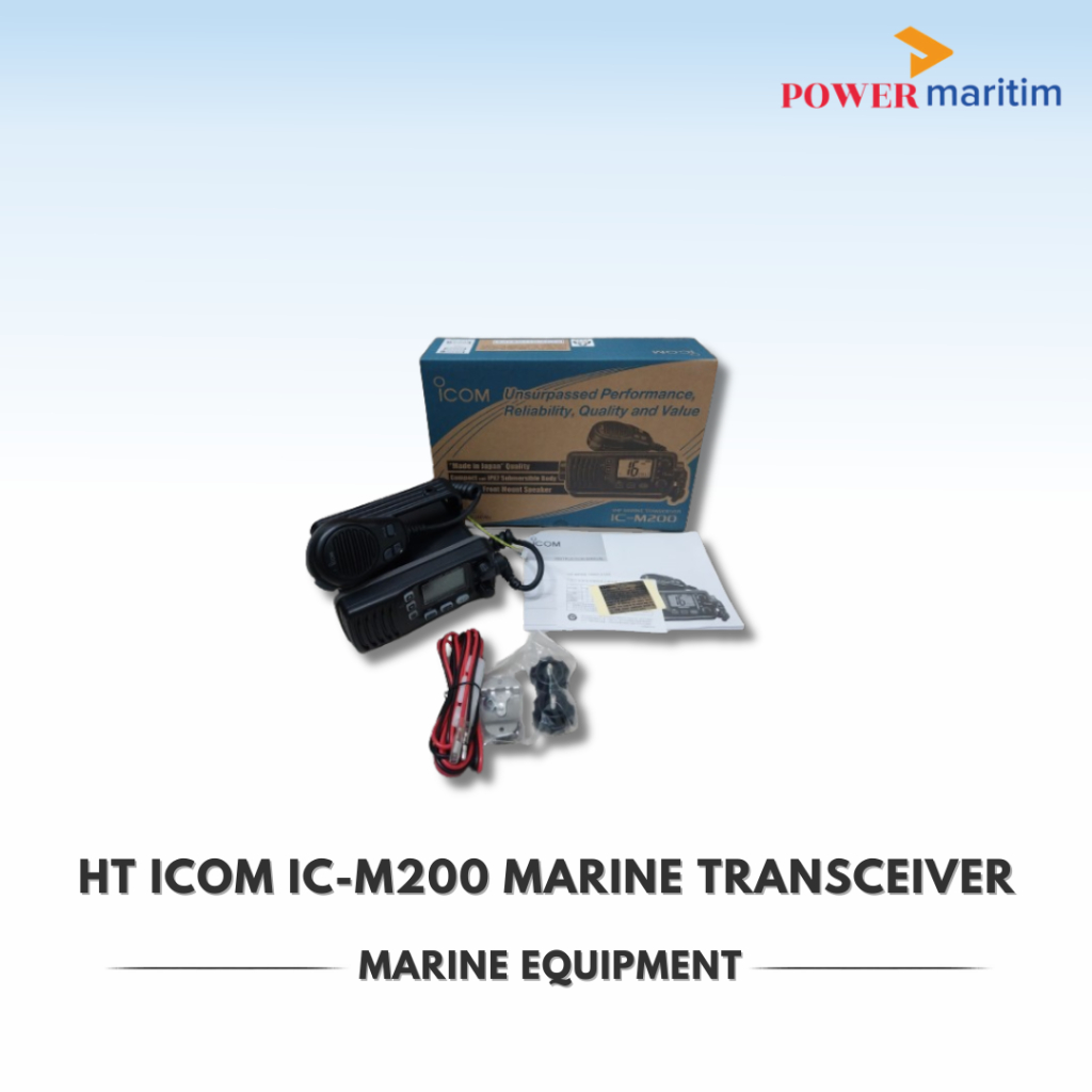 Radio HT Komunikasi Merk Icom Type M200 VHF Marine Tranceiver