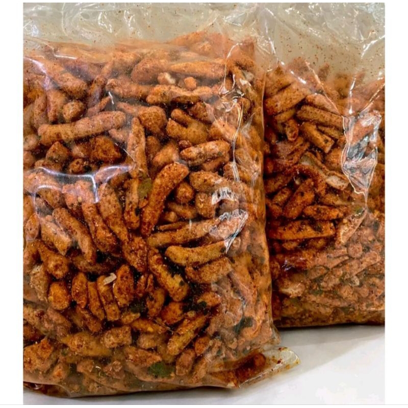 

Ready Yh BESTie Basreng varian:Pedas Daun Jeruk original Daun jeruk, kemasan 1kg