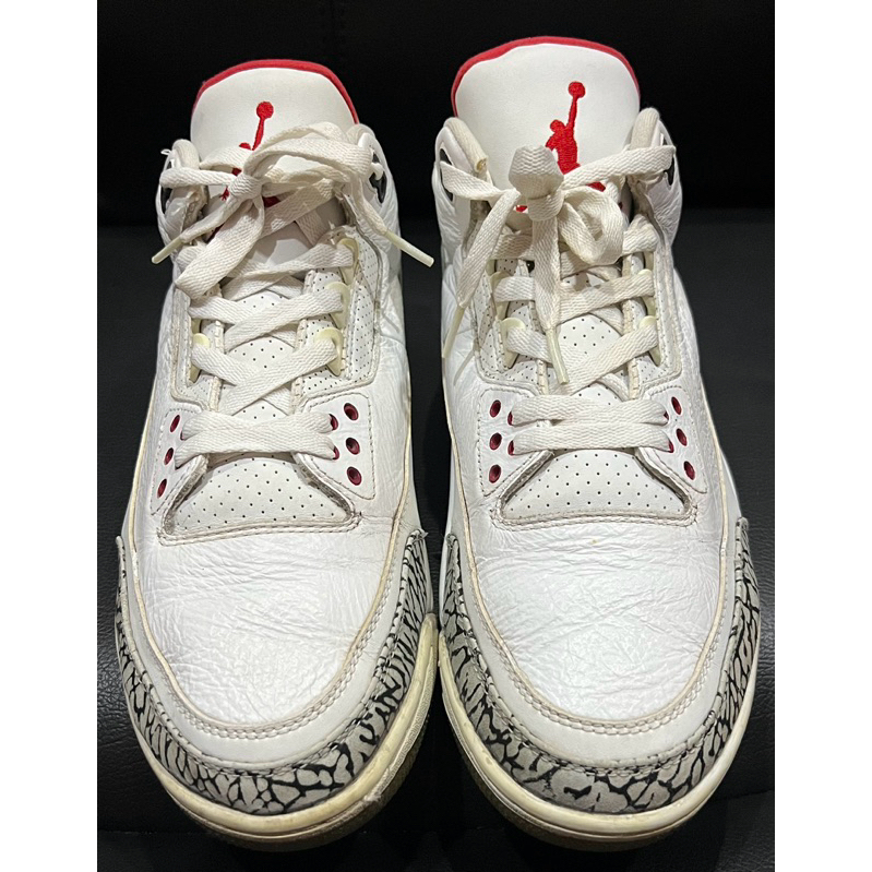 FOR SALE : VERY RARE ITEM Second Preloved N I K E A.I.R Jordan Retro 3 NRG 'Free Throw Line'  Size :