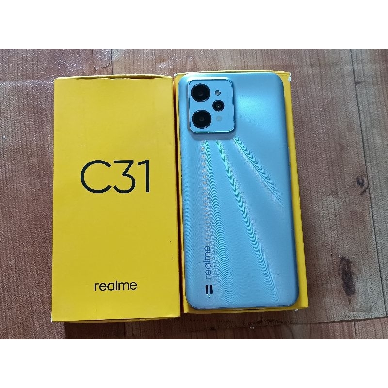 REALME C31 4/64 SECOND MULUS FULLSET ACC LENGKAP