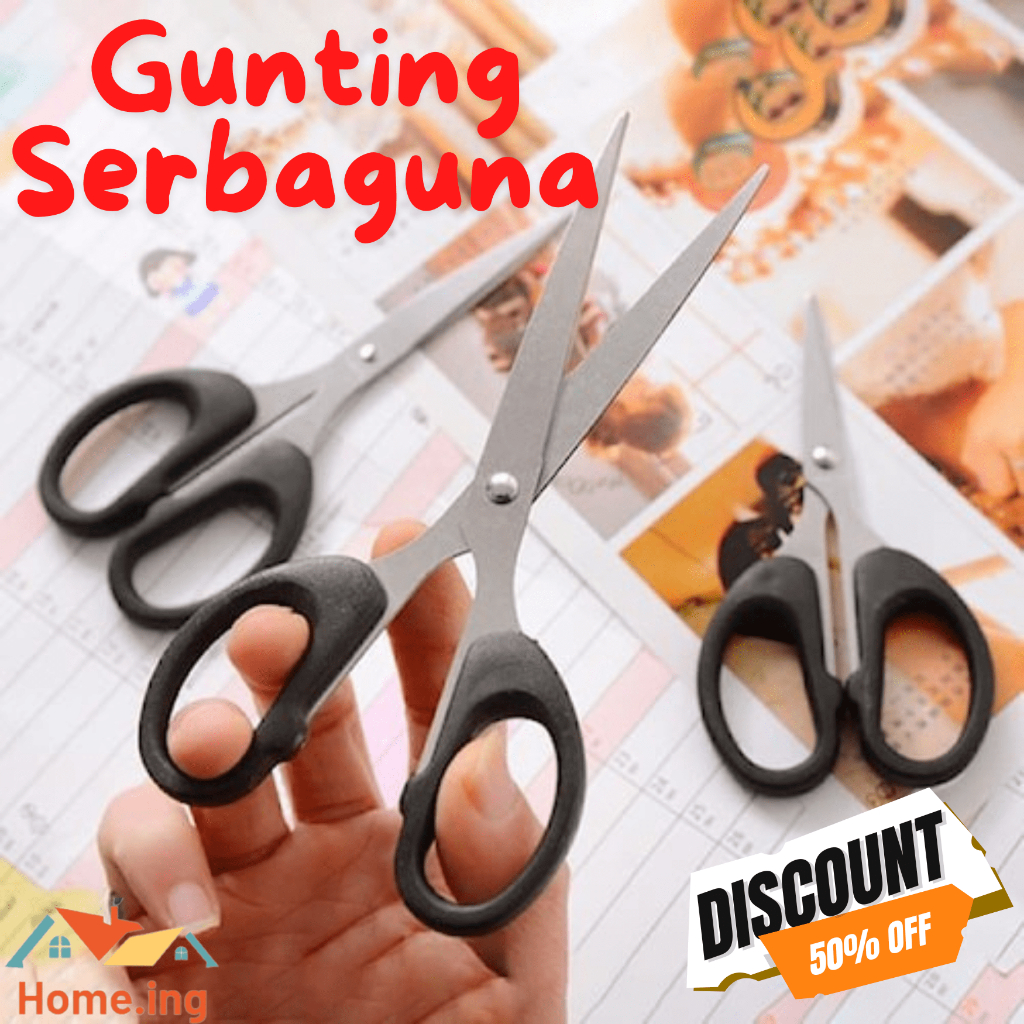 

Gunting Besar Bisa Untuk Kantor atau Kain / Gunting Kain Besar Serbaguna / Gunting Kain Dan Kertas by Homeing