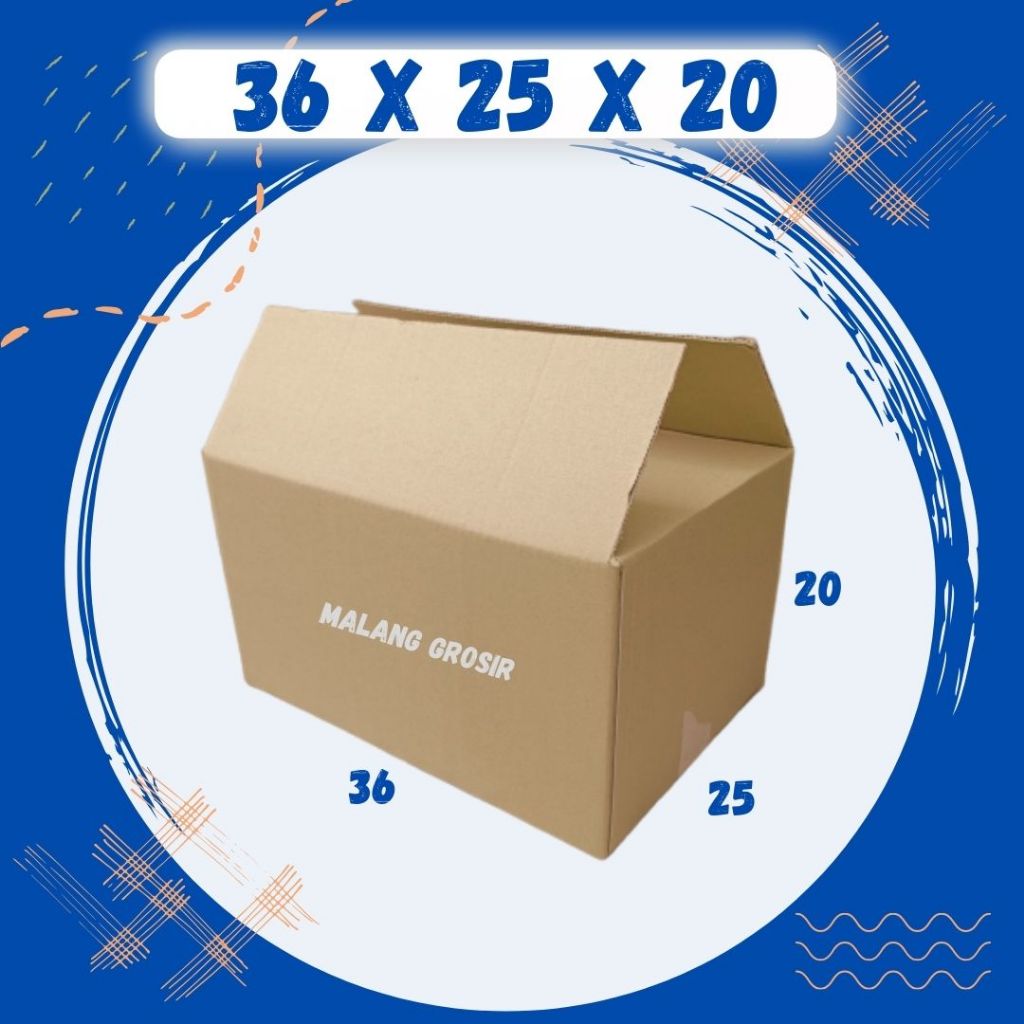 

Box AMDK 36x25x20 (48x220ml) Kardus Packing A1 Karton Dus Kotak Kemasan Sparepart Jamu Madu Assesoris