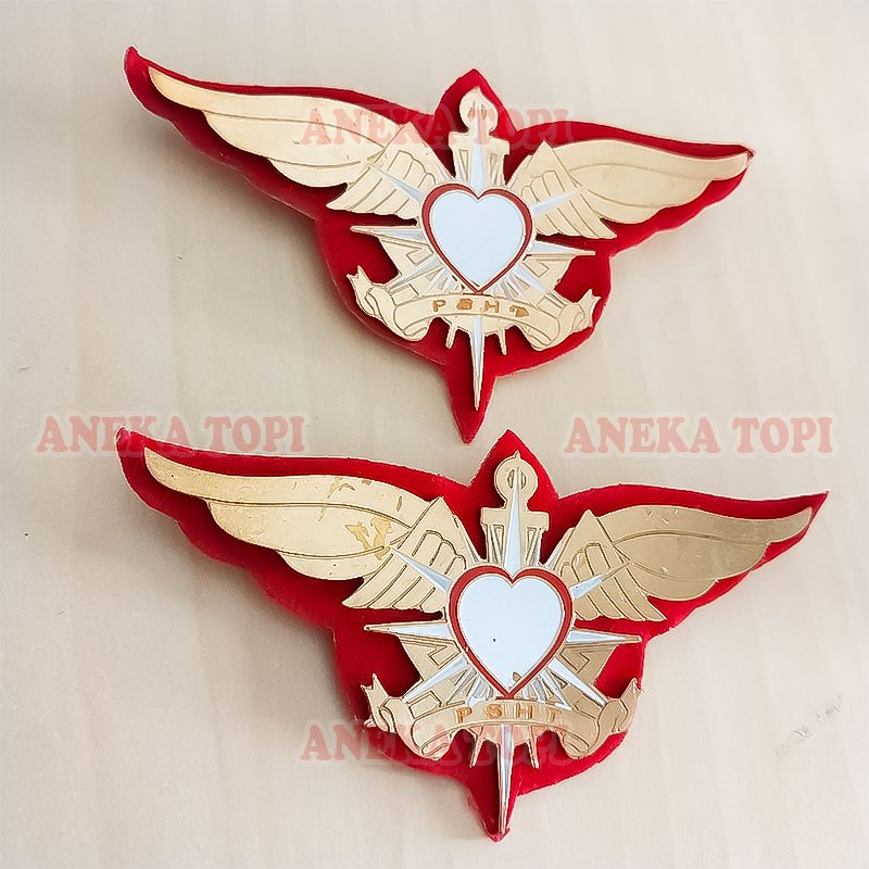 Pin Persaudaraan Setia Hati Terate PSHT Pin Wing PSHT Terate Bludru - Aneka Topi