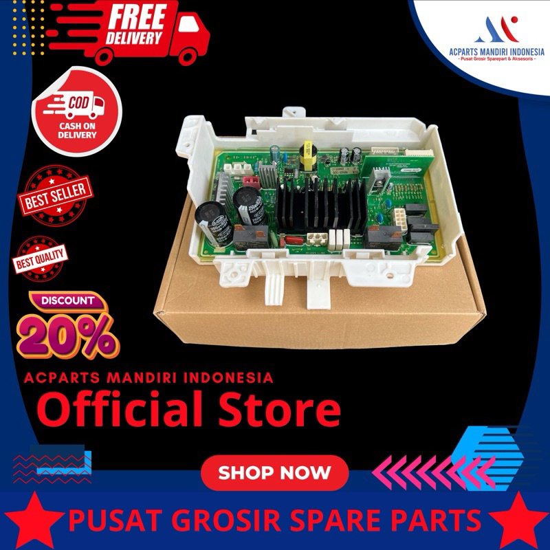 SAMSUNG WW95H7410EW ( DC92-01640 ), Modul pcb control mesin cuci samsung Front Loading buka depan