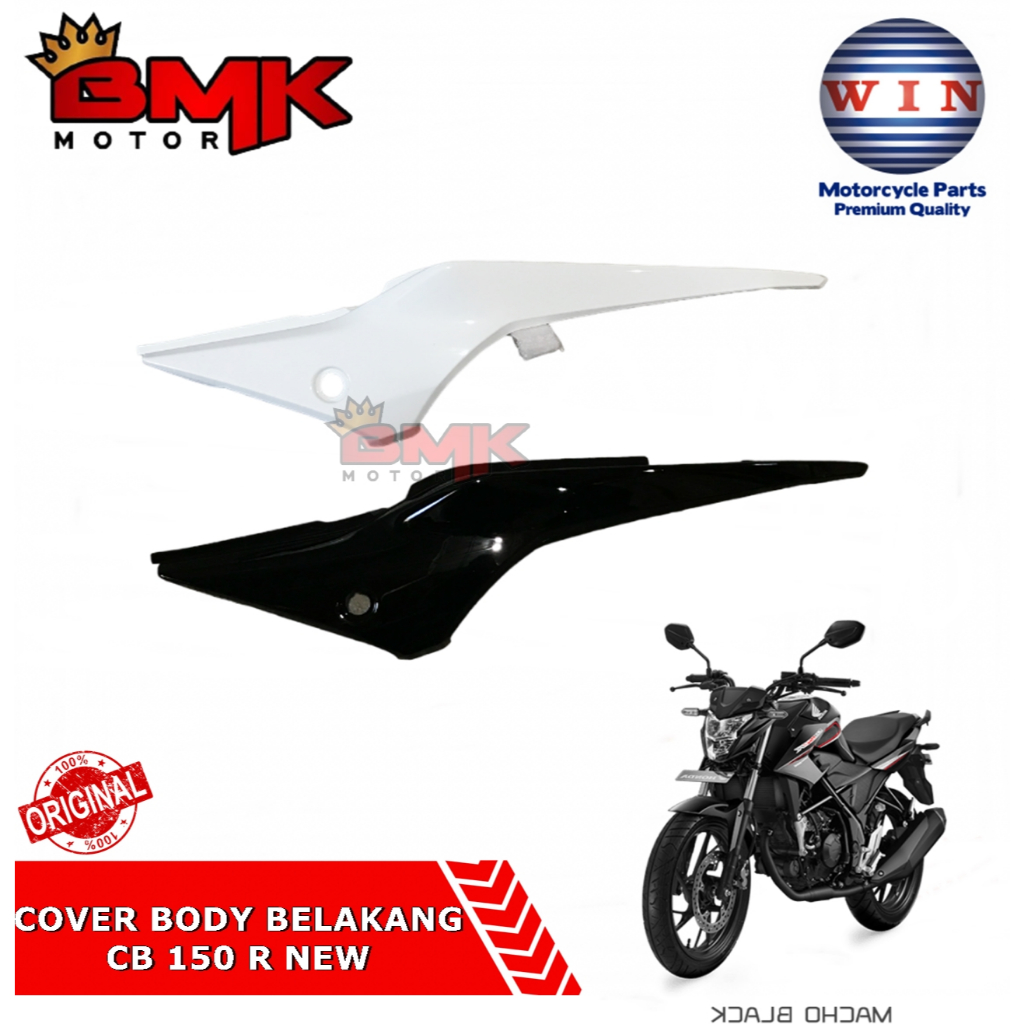 Win Cover Body Belakang Set Cb150R Cb 150 R Cb 150R New 2015 2016 Bodi Sepasang Hitam Putih Merah