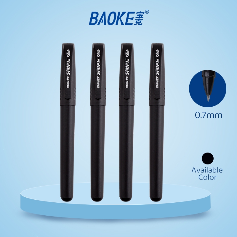 

BAOKE Gel Pen / Pulpen Gel 0.7 mm Tinta Hitam Kapasitas Besar Pena Penulisan Yang Mulus PC3308