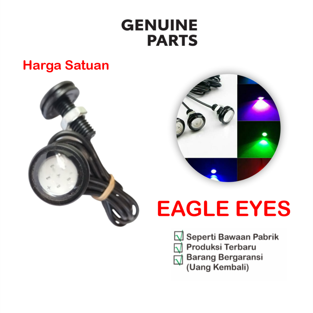 Lampu LED Eagle eyes (mata elang)