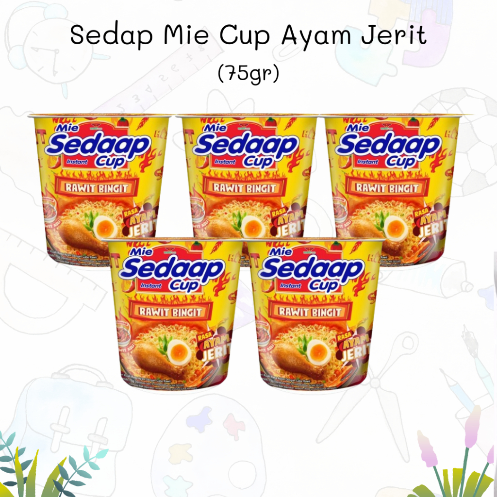 

MIE SEDAAP CUP AYAM JERIT 75gr