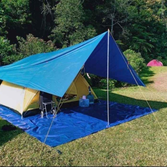 [COD] Flysheet 4x6 meter traptrent type bushcraf - flysheet 4x6 waterproof- atap tenda 4x6 - flesit 