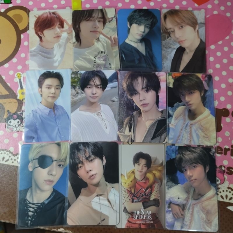 OFFICIAL TXT PHOTOCARD YEONJUN SEASON GREETINGS SG23 DAY BY DAY TOMORROW X TOGETHER PC THE STAR SEEK