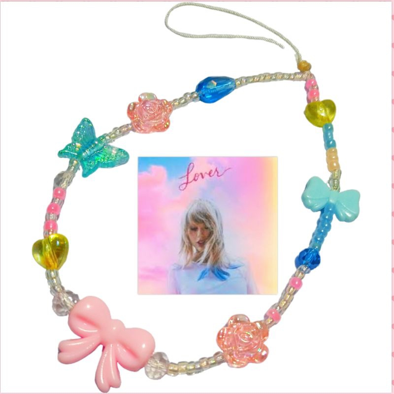 Taylor Swift Keychain / Taylor Swift Phone Strap / Lover / Taylor Swift Inspired