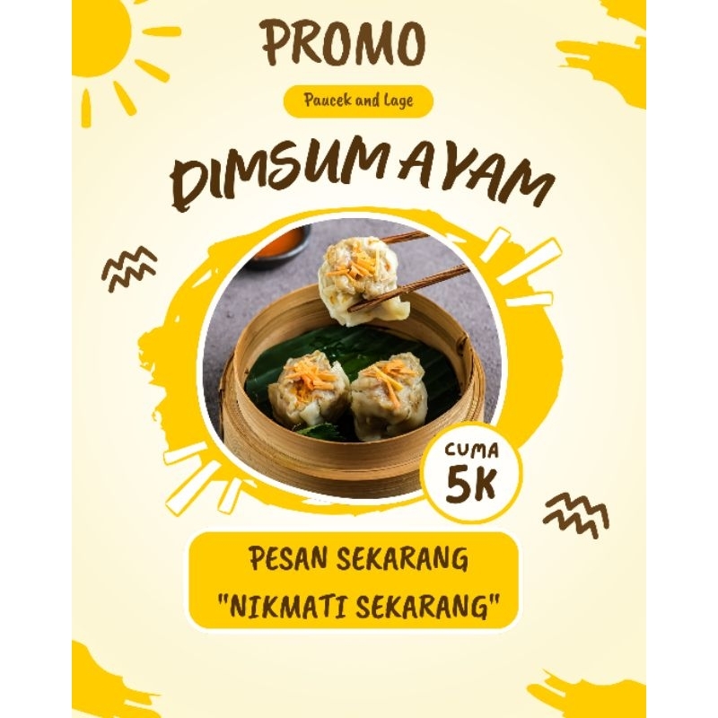 

Dimsum Ayam 3 Pcs Halal