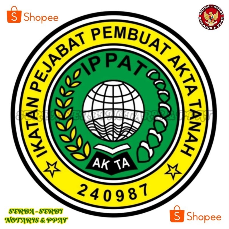 

ghg Sticker logo notaris dan IPPAT