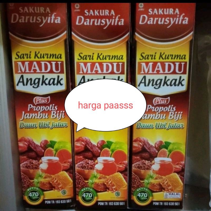 sari kurma madu angkak multi manfaatnya kerasa banget sehat badan. ..sehat-sehat.