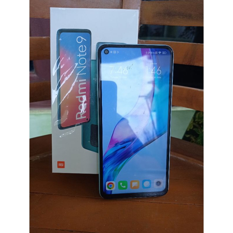 Xiaomi Redmi Note 9 4/64 HP handphone second