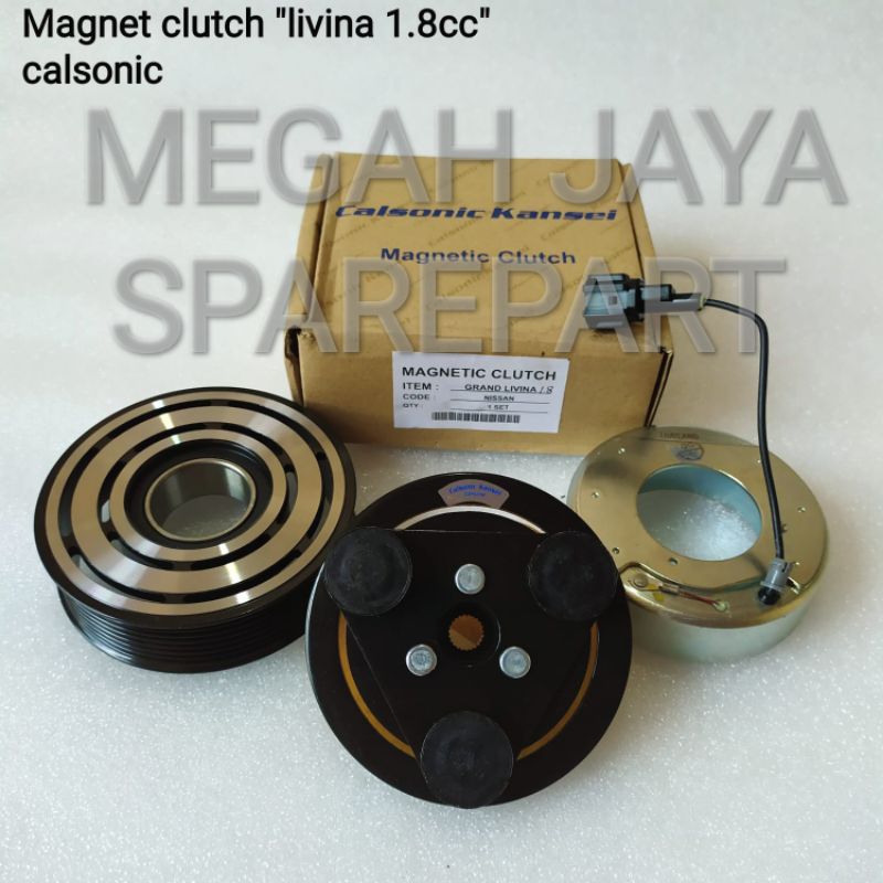 Magnet clutch pully kompresor ac Livina 1.5 1.8 cc