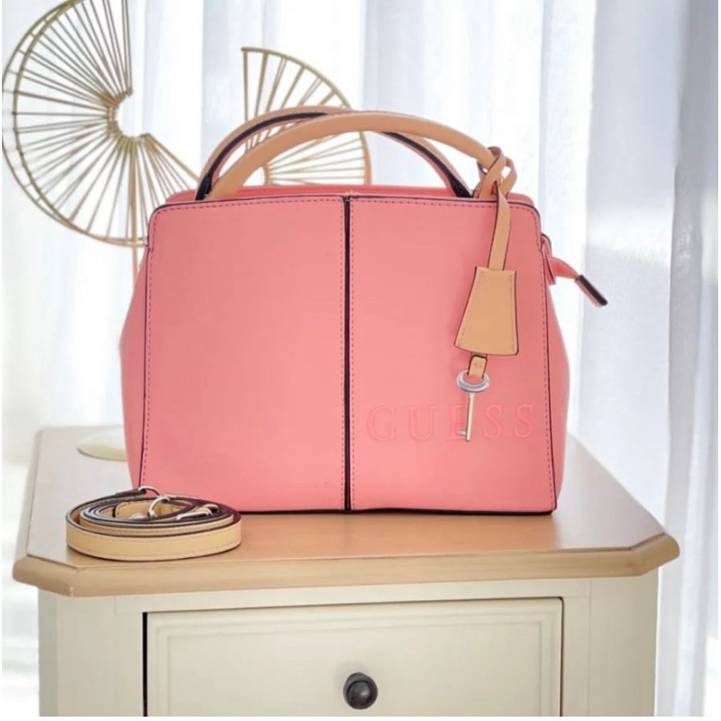 GUESS SATCHEL PINK
