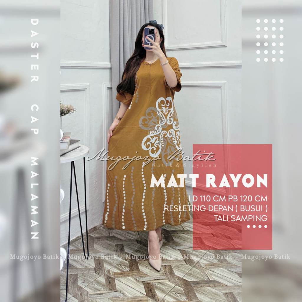 Daster twill ori | Daster twill rayon cap malaman Pekalongan daster lengan pendek daster motif terba