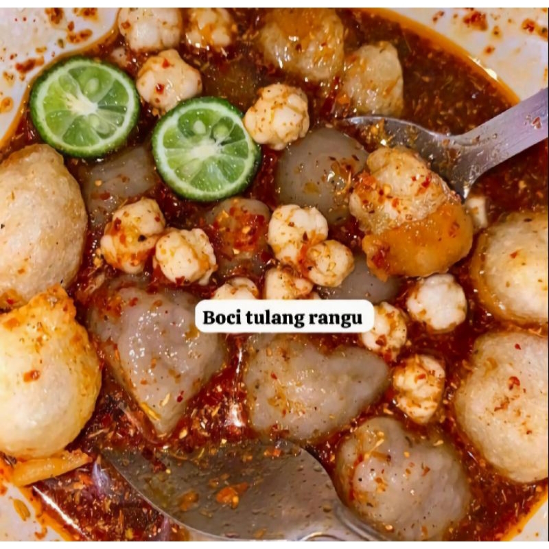 

Paket bakso aci / 12 bungkus free mie lidi