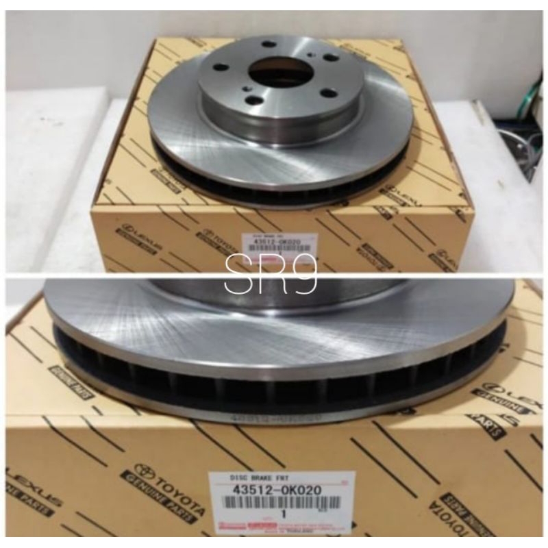 Piringan Cakram Atau Disc Brake Innova 2005-2014 43512-0K020