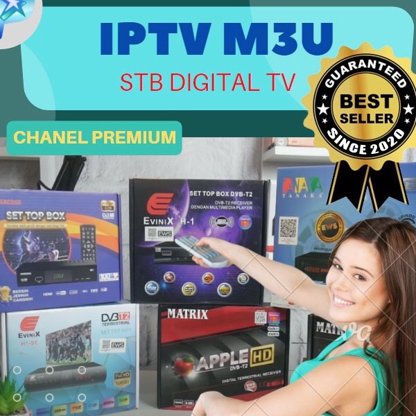 IPTV untuk Set Top Box STB TV DIGITAL  Berkualitas