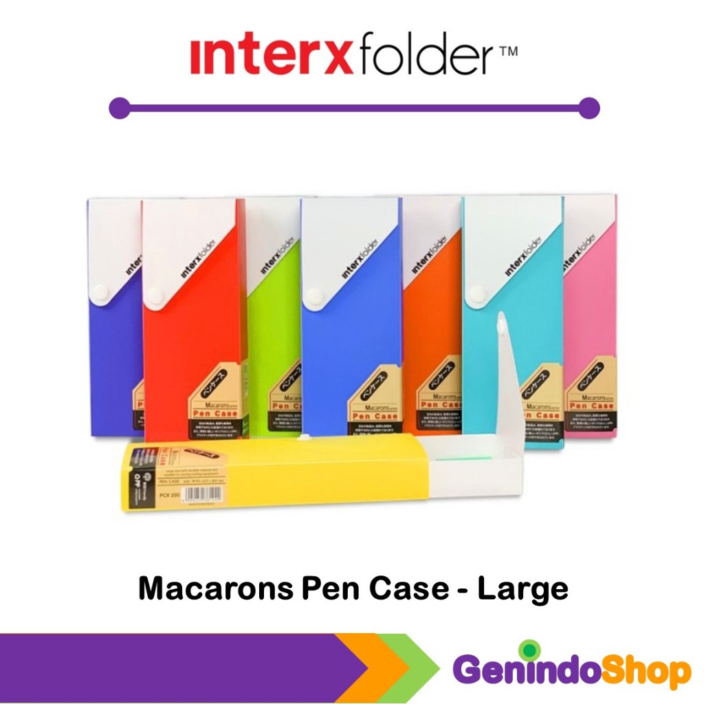

Tempat Pensil Macarons Interxfolder