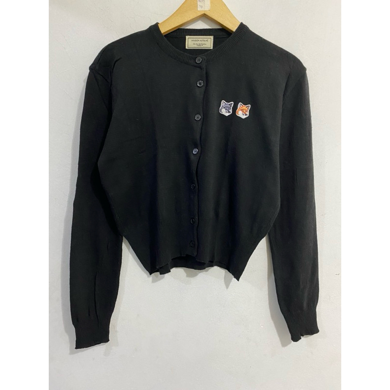 Maison Kitsune Double Fox Cardigan