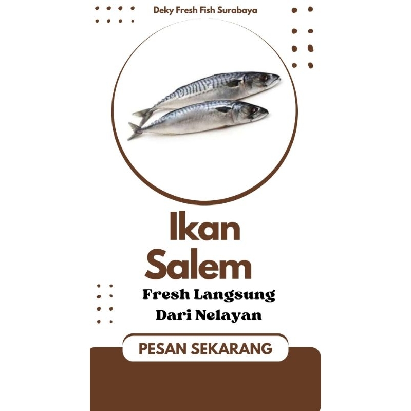 

Ikan salem segar 1 kg