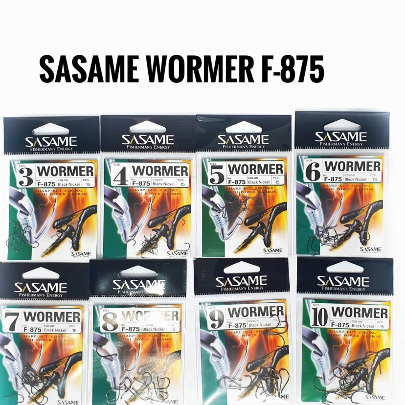 Dijual Murah Kail Pancing Sasame Wormer F875