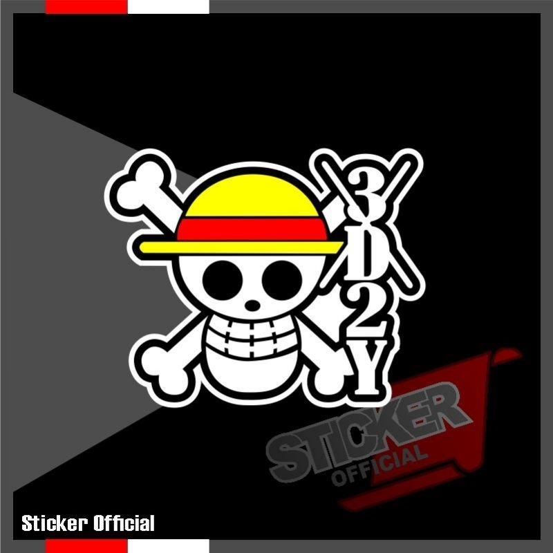 

sticker one piece versi kecil 6cm