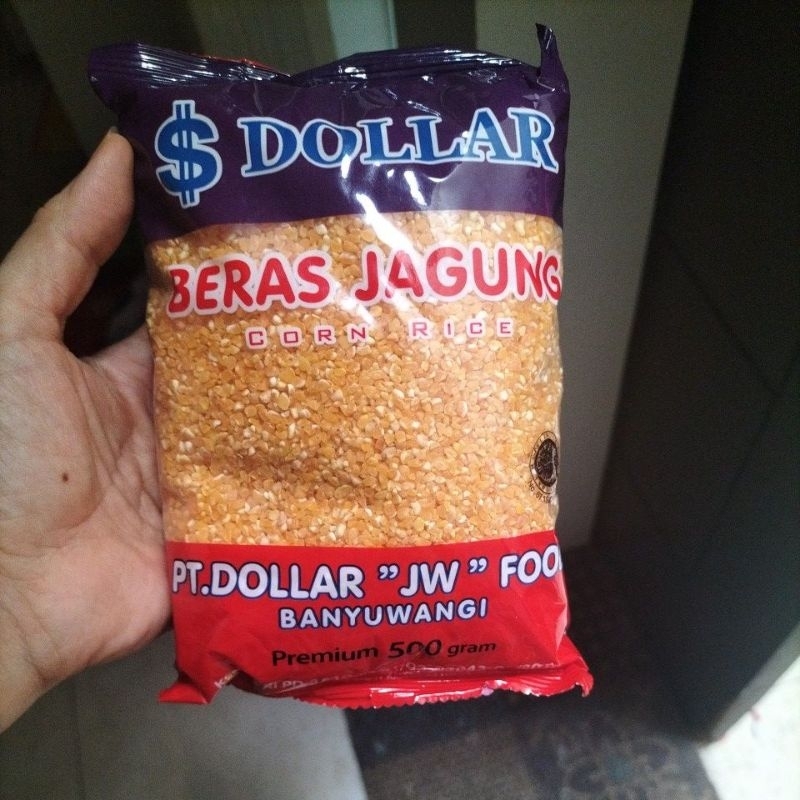 

beras jagung dollar 500 gram