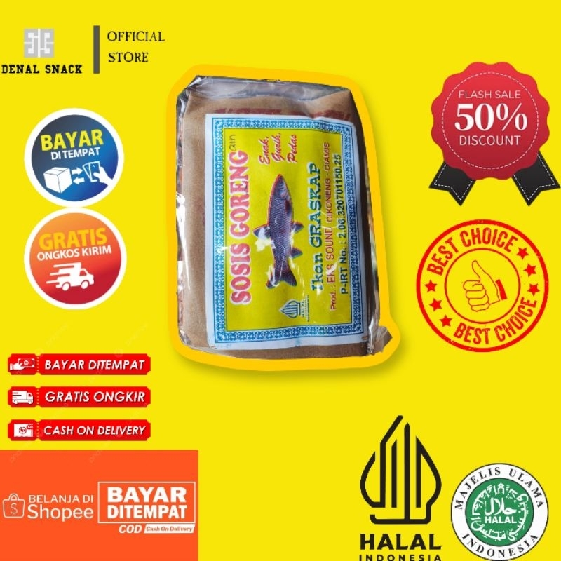 

Sosis goreng murah isi 1 pack 20 pcs (free buku)