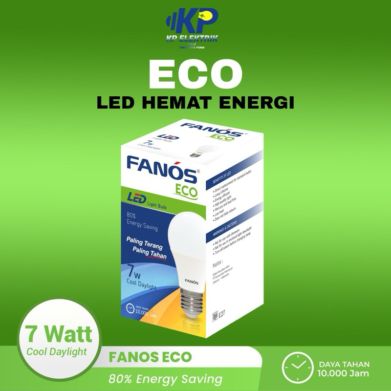 Lampu Led Fanos Eco 7 watt