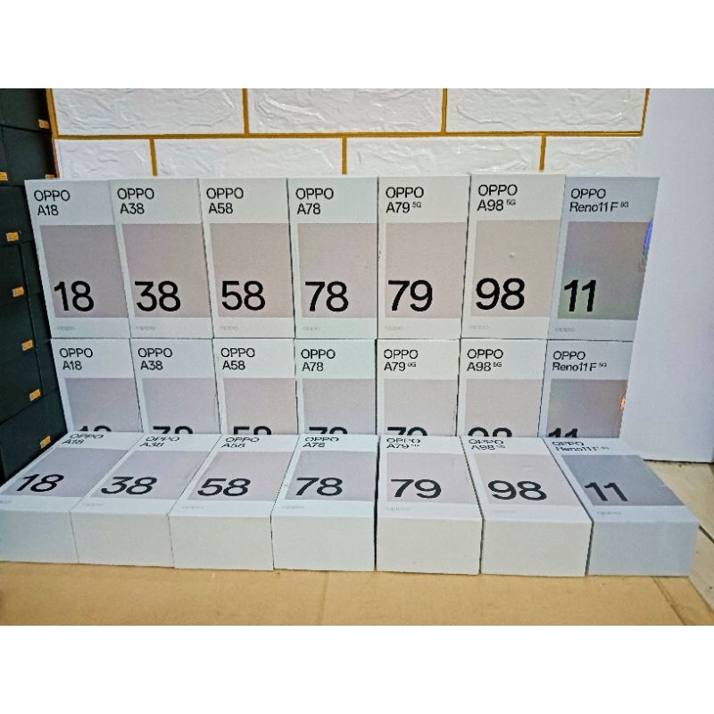 DUS BOX KOTAK HP OPPO ALL / OPPO A 58 / OPPO A98 5G / OPPO  RENO 11F 5G / OPPO 78 / OPPO A18 / OPPO 