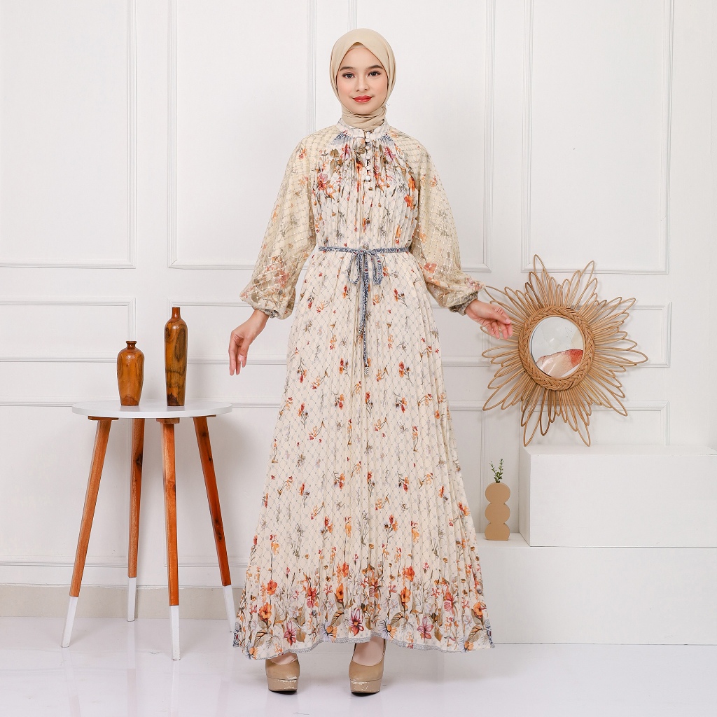 Gamis Maxy Dress Ceruti CRT Elisa