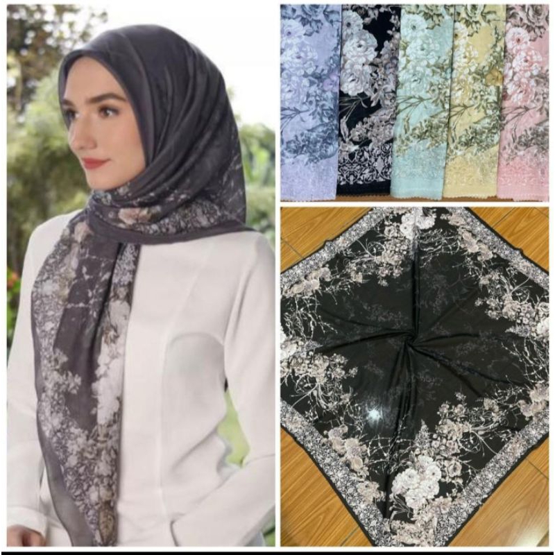 SEGI EMPAT DEEKA VOAL MOTIF JUMBO 130 X 130/HIJAB SYAR'IDI/SEGI EMPAT JOMBO