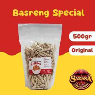 

BASRENG ORIGINAL 500 GRAM Viral Gurih Daun Jeruk SARASA SNEK SARASA SNACK & FOOD