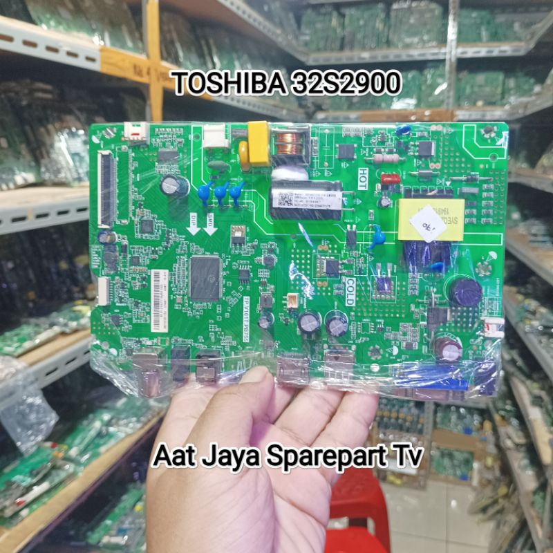 MAINBOARD TV LED TOSHIBA 32S2900 MB - MOBO - MODUL - MOTHERBOARD - MESIN TV LED TOSHIBA