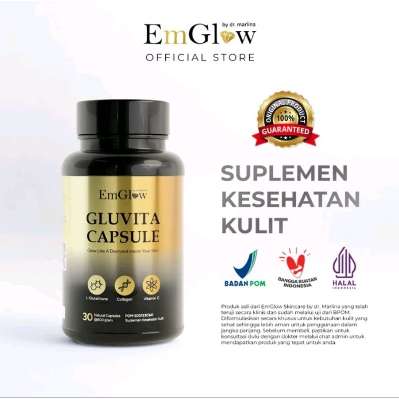EMGLOW GLUVITA CAPSULE by dr.Marlina