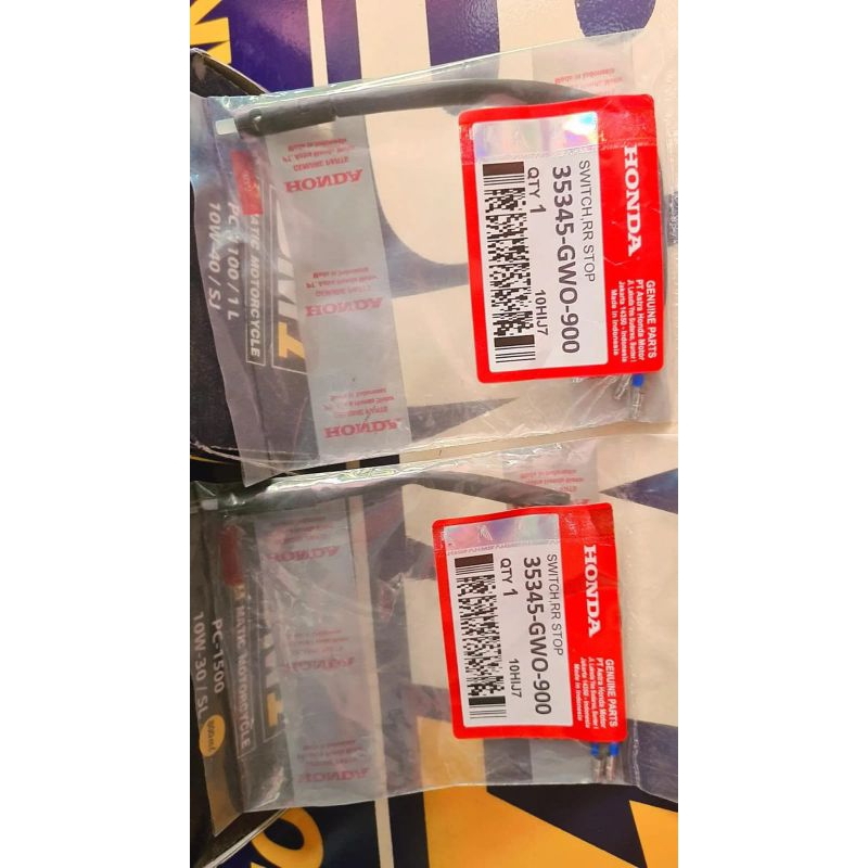 Switch Otomatis Rem Kiri Vario,Vario125, Beat,Beat Fi, Scoopy originalHonda