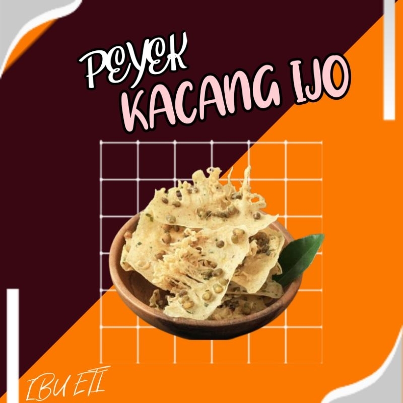 

Rempeyek / Peyek Kacang Ijo Daun Jeruk Asli Gurih 200grm HALAL