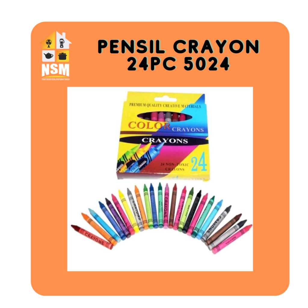 

Pensil crayon 24pc 5024