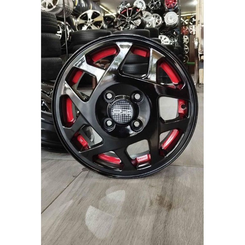 jual velg mobil standar Karimun ring 13 Lebar 4 Pcd 4x100 Et45 (velg normal ripen warna)